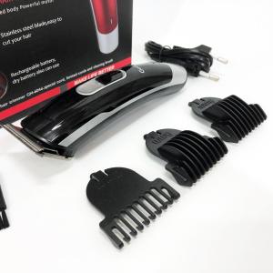 Машинка для стрижки волосся Gemei GM-6046, Практична машинка для стрижки волосся. Колір: чорний