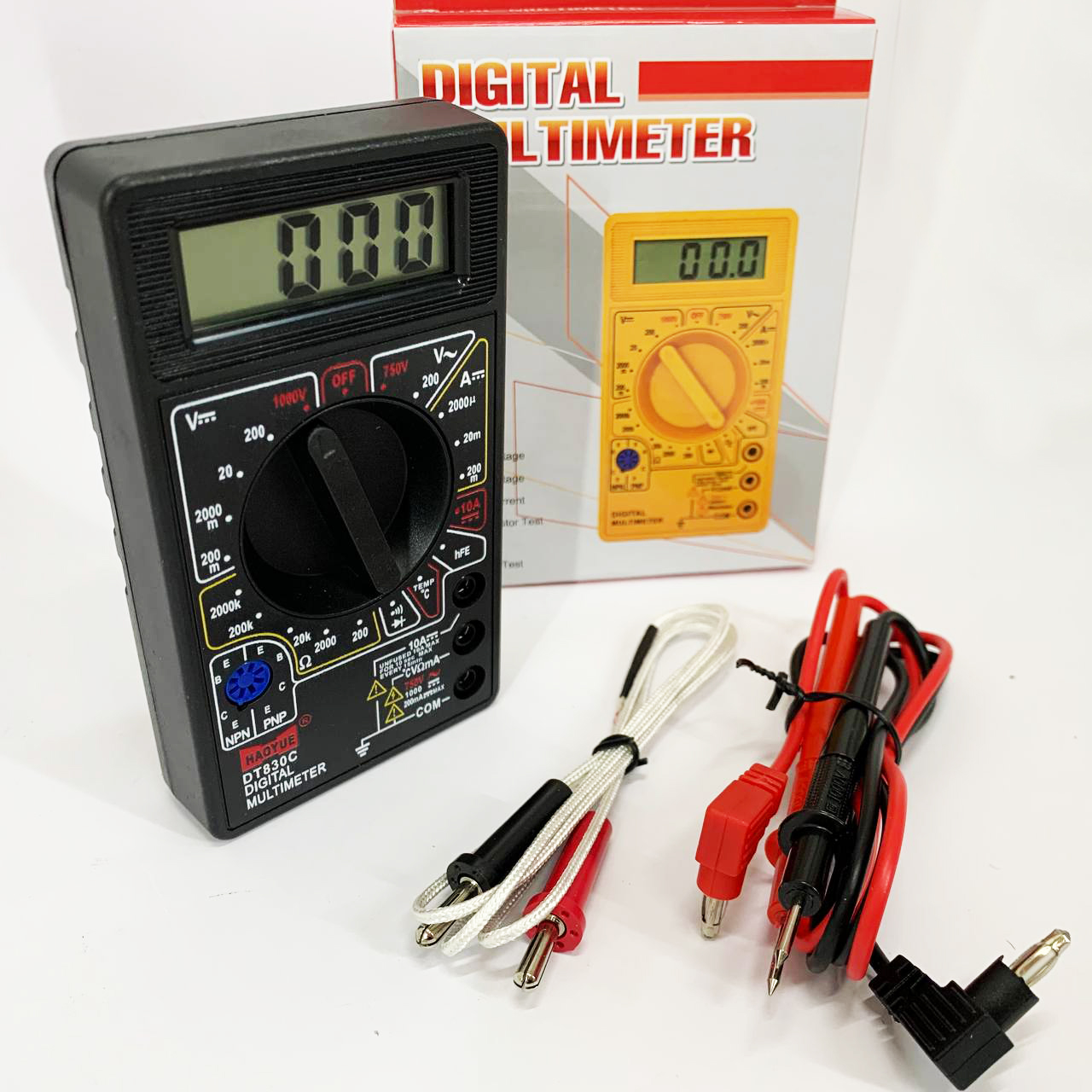 Мультиметр HAOYUE DT830C black