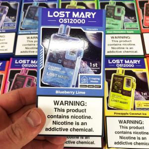 Lost Mary OS12000. Чорниця Лайм (Blueberry Lime)