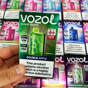 Vozol Rave 40000. Яблуко (Double Apple)