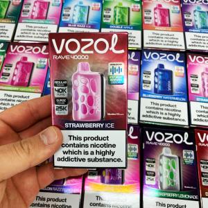 Vozol Rave 40000. Полуниця (Strawberry Ice)