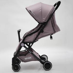 Дитяча прогулянкова легка коляска книжка складана Voyage Smart T3101F. Колір: рожевий