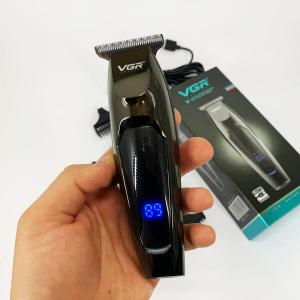 Машинка для стрижки волосся VGR V-070 Тример акумуляторний з USB та індикатором зарядки
