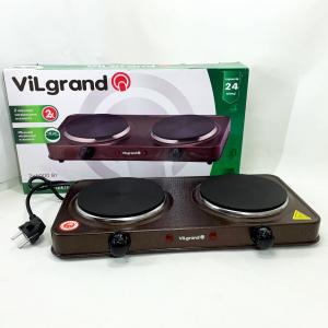 Настільна плита електрична ViLgrand VHP152F. Колір: коричневий