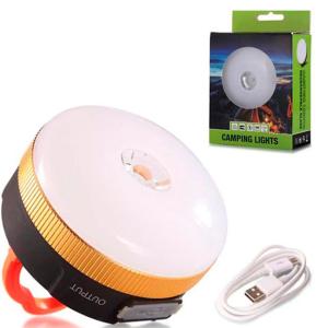 Світлодіодний кемпінговий ліхтар YD-7-7SMD з функцією Power Bank біле червоне світло