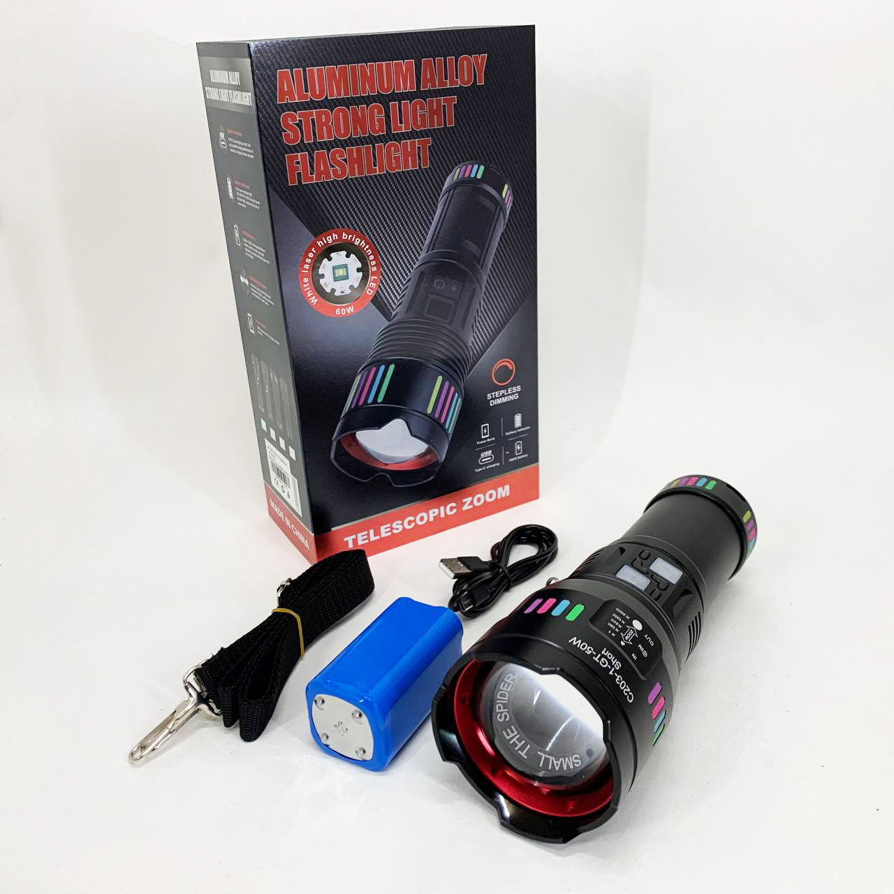 Ліхтар C203-1 WHITE LASER LED GT-50W