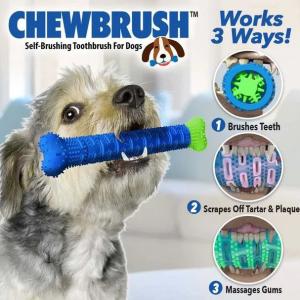Зубна щітка для собак ChewBrush
