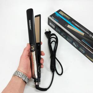 Випрямляч-праска для волосся Gemei GM-416. Колір: чорний