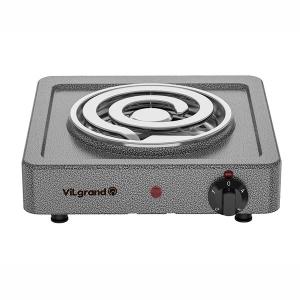 Плита настільна електрична ViLgrand VHP161D Gray 1000Вт