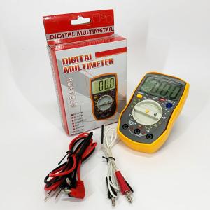 Мультиметр HAOYUE DT-33C Вимірювання: V (AC/DC), A (AC/DC), Ω, hFE, дзвінки. Data Hold, тест діодів