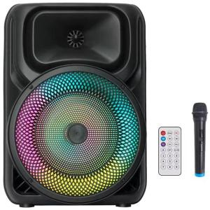 Портативна караоке колонка SPS 8147 Bluetooth 20W з мікрофоном та RGB-підсвічуванням
