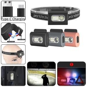 Ліхтар налобний 505-XPE+8SMD(white+red+blue)