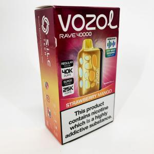 Vozol Rave 40000. Полуниця Манго (Strawberry Mango)