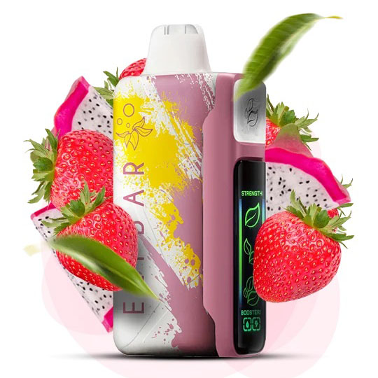 Elf Bar Nic King 30000. Кисла Полуниця Драгонфрут (Sour Strawberry Dragonfruit)