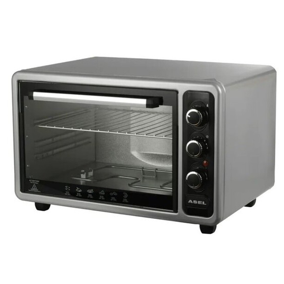 Електродуховка ASEL AF-40-24. Колір: сірий