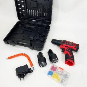 Акумуляторний шуруповерт із насадками KRAFFTEC 24V