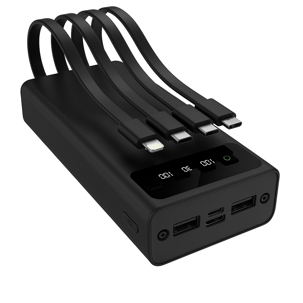 Power Bank 30000mAh black
