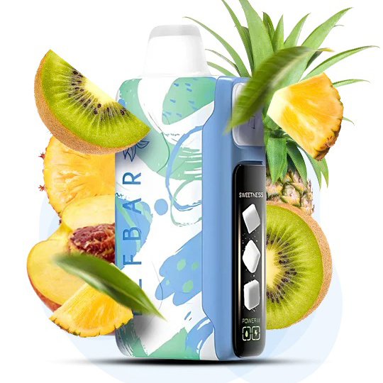 Elf Bar Sweet King 30000. Ківі Ананас Персик (Kiwi Pineapple Peach)