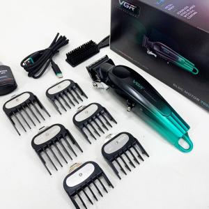 Акумуляторна машинка для стрижки VGR V-662 Колір: зелений