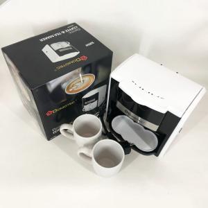 Кавоварка Domotec MS-0706 з двома чашками в наборі біла, Кавоварки для домашнього користування