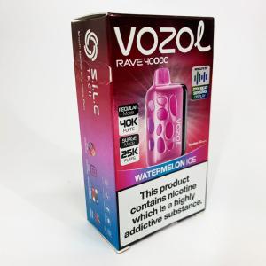 Vozol Rave 40000. Кавун (Watermelon Ice)