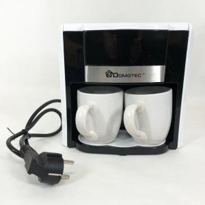 Кавоварка Domotec MS-0706 з двома чашками в наборі біла, Кавоварки для домашнього користування