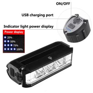 Велофара потужна EOS610-3LED, 900LM