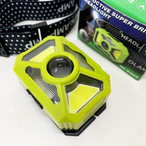 Ліхтар налобний 2323-P50+SMD+COB (white/red)