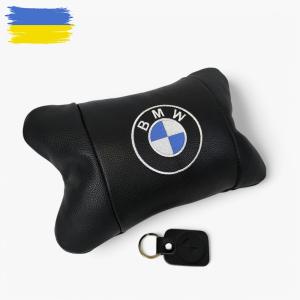 Ортопедична авто подушка BMW з натуральної шкіри – для комфорту в машині
