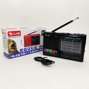 Портативна стовпчик радіо MP3 USB Golon RX-6622 Black