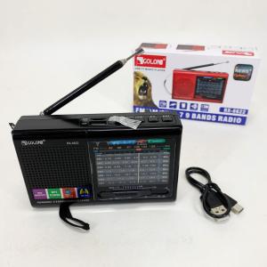 Портативна стовпчик радіо MP3 USB Golon RX-6622 Black