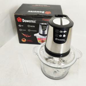Універсальний подрібнювач кухонний DOMOTEC MS-7009B чоппер зі скляною чашею 2л 250 Вт