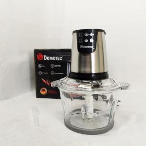 Універсальний подрібнювач кухонний DOMOTEC MS-7009B чоппер зі скляною чашею 2л 250 Вт