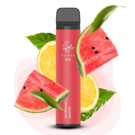 Elf Bar Original (Ельф Бар) 1500 тяг. Кавун Лимон (Watermelon Lemon)