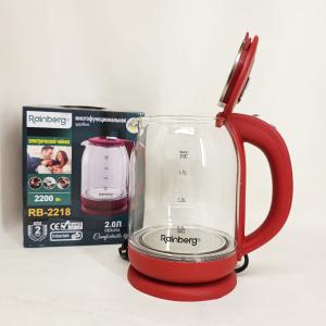 Електрочайник Rainberg RB-2218 3200 Вт 2л Red
