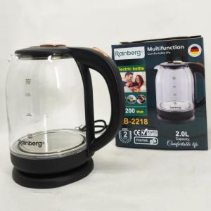 Електрочайник Rainberg RB-2218 3200Вт 2л Black