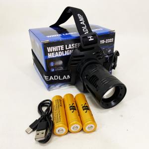 Ліхтарик налобний CARBON BL-2322-TG+3LED (White+red+blue+green), Ліхтарик військовий світлодіодний налобний