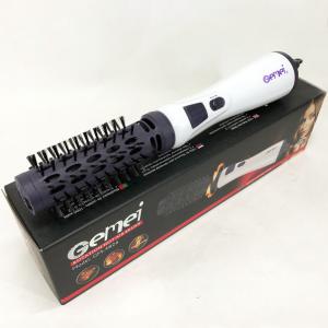 Фен-щітка для волосся фен, що обертається Gemei GM-4826, фен з насадкою брашинг, щітка для волосся, що обертається