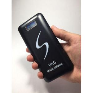 Мобільна зарядка портативна Power Bank 30000 mAh UKC, Зовнішній акумулятор, Зарядка power bank Black