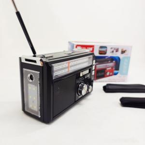 Радіоприймач портативне радіо Golon RX-381 акумуляторний ретро стовпчик usb sd mp3 fm Black