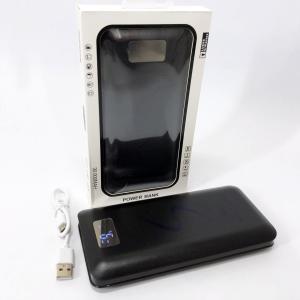 Мобільна зарядка портативна Power Bank 30000 mAh UKC, Зовнішній акумулятор, Зарядка power bank Black