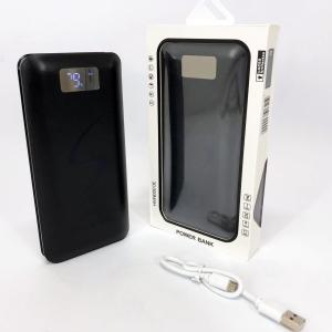 Мобільна зарядка портативна Power Bank 30000 mAh UKC, Зовнішній акумулятор, Зарядка power bank Black