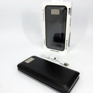 Мобільна зарядка портативна Power Bank 30000 mAh UKC, Зовнішній акумулятор, Зарядка power bank Black