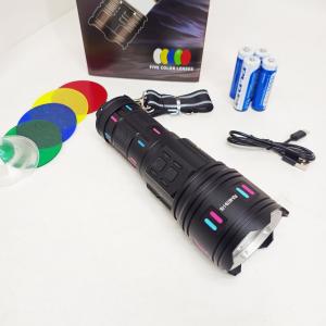 Ліхтар AK178-1 PM60-TG+COB, 4x18650