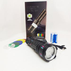 Ліхтар AK178-1 PM60-TG+COB, 4x18650